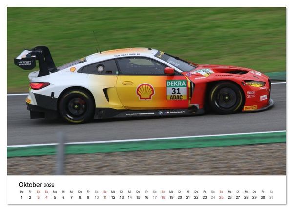 Produktbild: Deutsche Tourenwagen (Wandkalender 2026 DIN A4 quer), CALVENDO Monatskalender