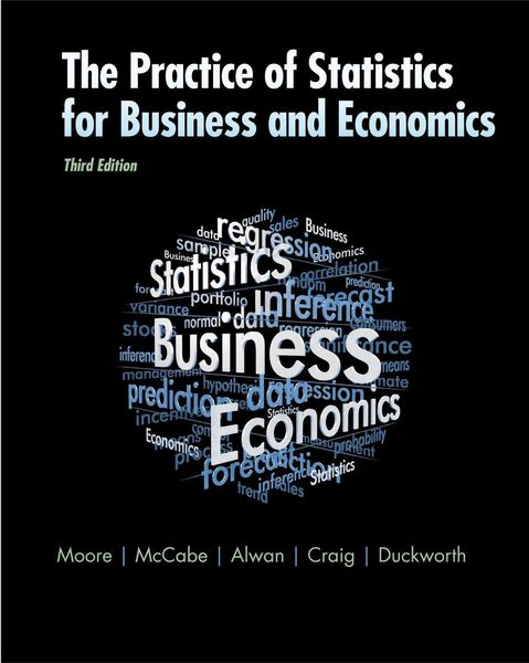 Produktbild: The Practice of Statistics for Business and Economics