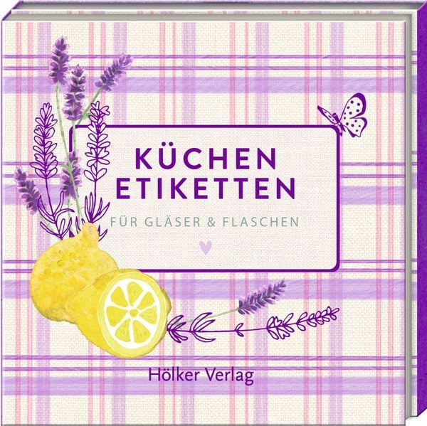 Produktbild: K&uuml;chenetiketten - Lavendel