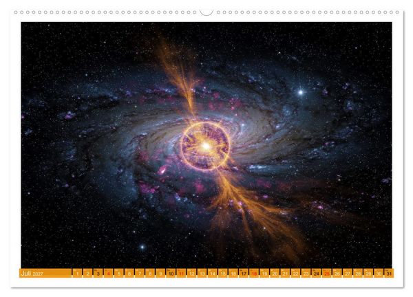 Produktbild: Kosmische Anomalien (hochwertiger Premium Wandkalender 2027 DIN A2 quer), Kunstdruck in Hochglanz