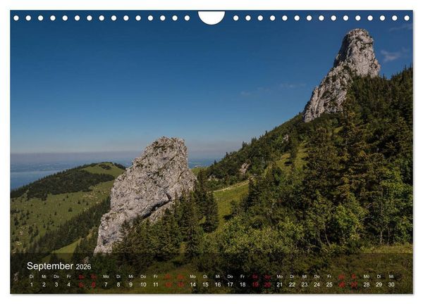 Produktbild: Naturerlebnis Aschau (Wandkalender 2026 DIN A4 quer), CALVENDO Monatskalender