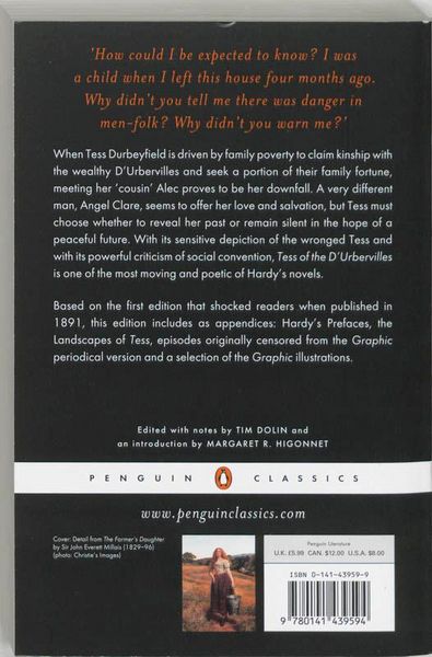 Produktbild: Tess of the D'Urbervilles