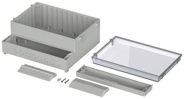 Produktbild: Bopla REGLOCARD RCP 3100 Wand-Geh&auml;use 296 x 261 x 132.5 ABS, Polycarbonat Hellgrau 1St.
