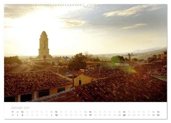 Produktbild: Cuba (hochwertiger Premium Wandkalender 2027 DIN A2 quer), Kunstdruck in Hochglanz