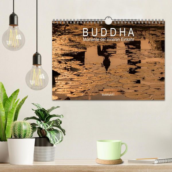Produktbild: Buddha - Momente der inneren Einkehr (Wandkalender 2026 DIN A4 quer), CALVENDO Monatskalender