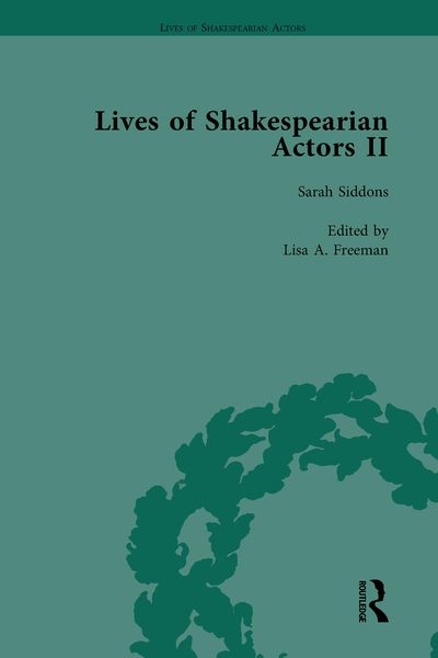 Produktbild: Lives of Shakespearian Actors, Part II, Volume 2