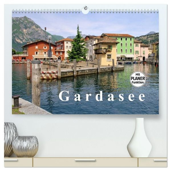 Produktbild: Gardasee (hochwertiger Premium Wandkalender 2026 DIN A2 quer), Kunstdruck in Hochglanz