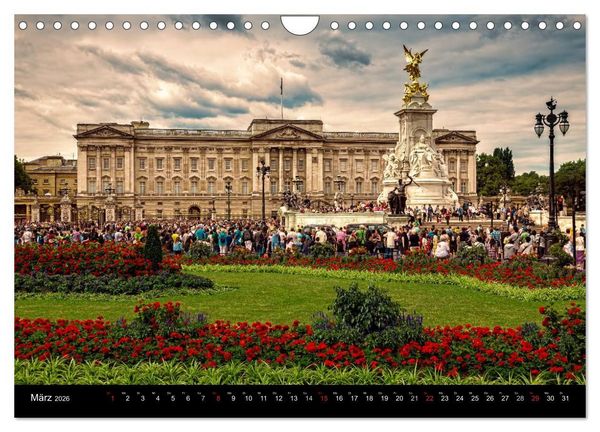 Produktbild: Weltmetropole London (Wandkalender 2026 DIN A4 quer), CALVENDO Monatskalender