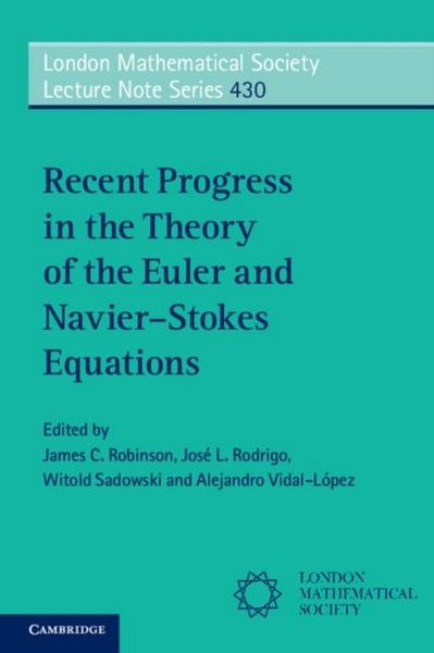 Produktbild: Recent Progress in the Theory of the Euler and Navier-Stokes Equations