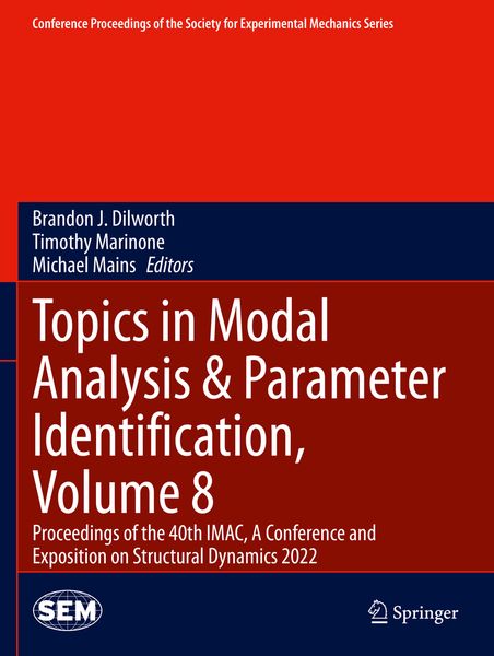 Produktbild: Topics in Modal Analysis & Parameter Identification, Volume 8