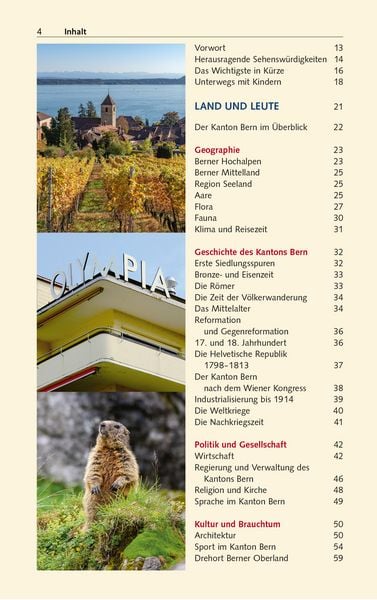 Produktbild: TRESCHER Reisef&uuml;hrer Bern und Berner Oberland