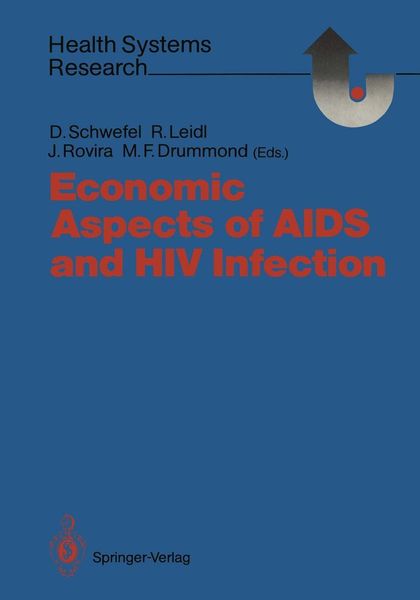 Produktbild: Economic Aspects of AIDS and HIV Infection