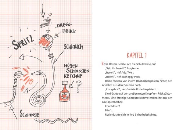 Produktbild: Die Forscherbande: Rosie Revere und die Erfindung der Zeichenmaschine