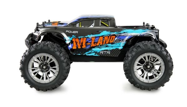 Produktbild: AMEWI M-Land Monstertruck 48km/h 4WD 1:16 RTR blau