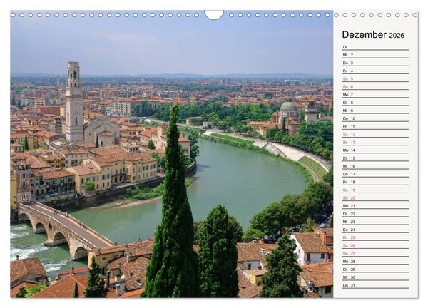 Produktbild: Italia (Wandkalender 2026 DIN A3 quer), CALVENDO Monatskalender