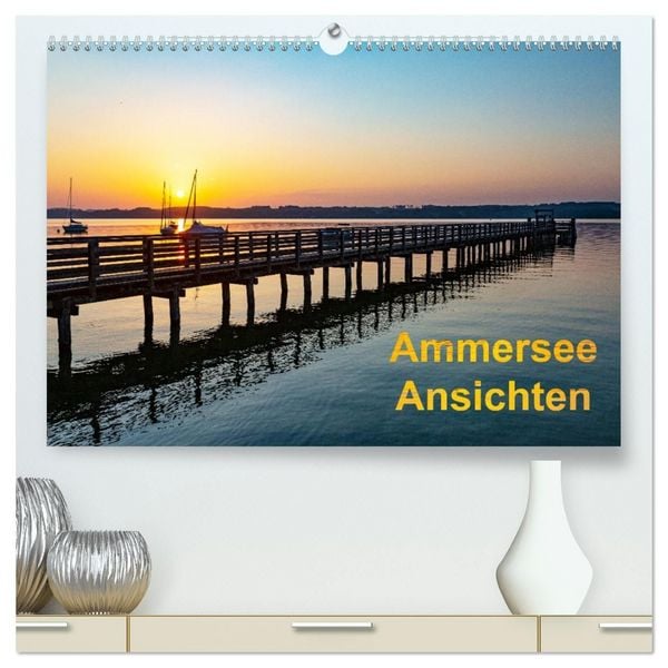Produktbild: Ammersee-Ansichten (hochwertiger Premium Wandkalender 2027 DIN A2 quer), Kunstdruck in Hochglanz