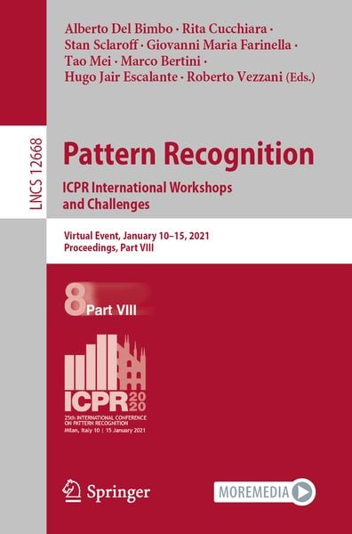 Produktbild: Pattern Recognition. ICPR International Workshops and Challenges