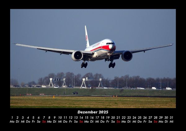 Produktbild: Flugzeuge 2025 Fotokalender DIN A3