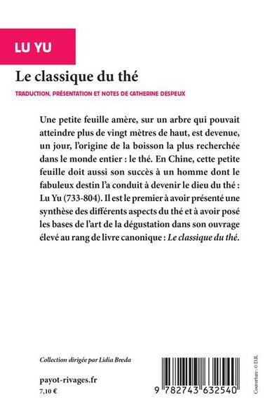 Produktbild: Le classique du th&eacute;. Chajing