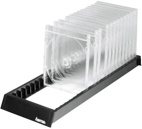 Produktbild: Hama CD Flipper 22 CDs Kunststoff Schwarz 1 St. (B x H x T) 14.4 x 2.9 x 36cm 00048107