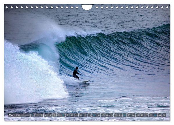 Produktbild: Faszination Surfen (Wandkalender 2026 DIN A4 quer), CALVENDO Monatskalender
