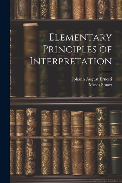 Produktbild: Elementary Principles of Interpretation