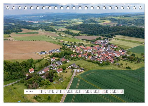 Produktbild: Die Ringgau D&ouml;rfer (Tischkalender 2026 DIN A5 quer), CALVENDO Monatskalender