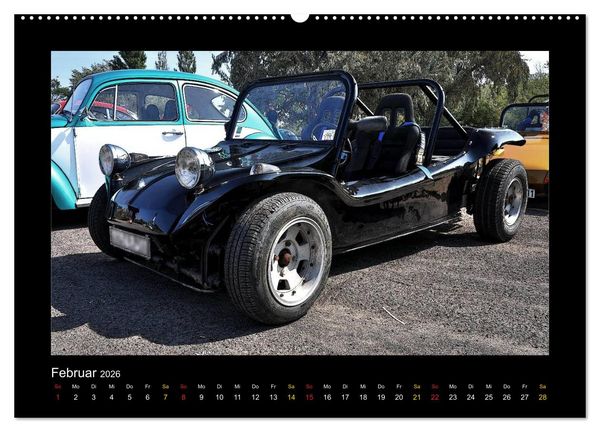 Produktbild: Buggys - die Kultautos der 80er (Wandkalender 2026 DIN A2 quer), CALVENDO Monatskalender