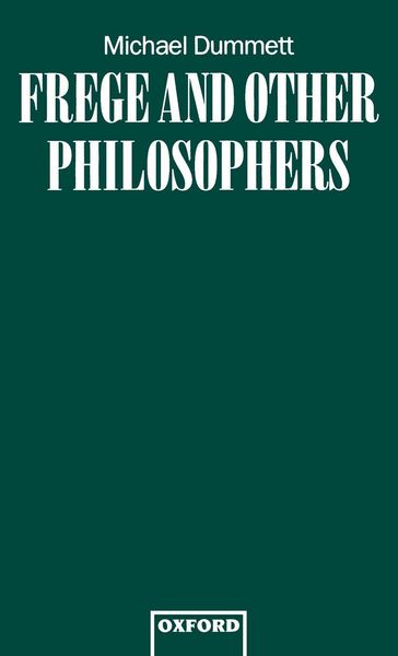 Produktbild: Frege and Other Philosophers