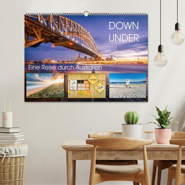 Produktbild: Down Under - Eine Reise durch Australien (Wandkalender 2026 DIN A2 quer), CALVENDO Monatskalender