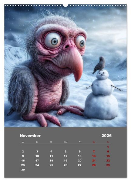 Produktbild: Waldo und Stefler (hochwertiger Premium Wandkalender 2026 DIN A2 hoch), Kunstdruck in Hochglanz