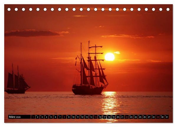 Produktbild: Hanse Sail (Tischkalender 2026 DIN A5 quer), CALVENDO Monatskalender