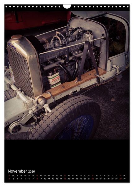 Produktbild: MotorSchau Goodwood Revival (Wandkalender 2026 DIN A3 hoch), CALVENDO Monatskalender