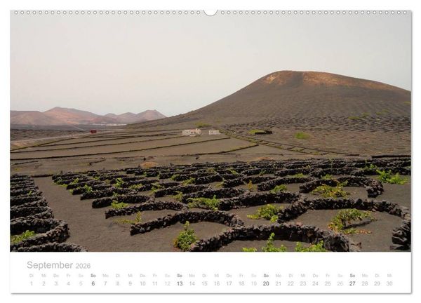 Produktbild: Die unwirkliche Welt von Lanzarote (Wandkalender 2026 DIN A2 quer), CALVENDO Monatskalender