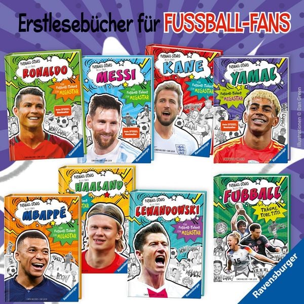 Produktbild: Fu&szlig;ball-Stars - Alles &uuml;ber Yamal. Vom Fu&szlig;ball-Talent zum Megastar
