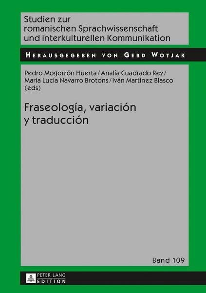 Produktbild: Fraseolog&iacute;a, variaci&oacute;n y traducci&oacute;n