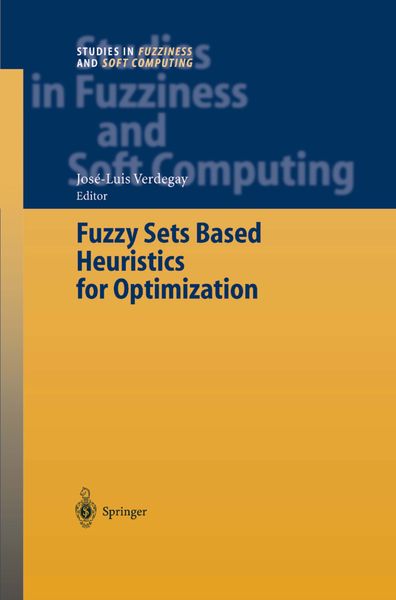 Produktbild: Fuzzy Sets Based Heuristics for Optimization