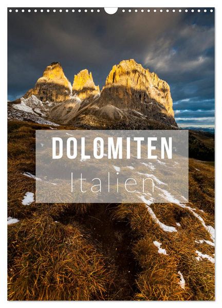 Produktbild: Dolomiten. Italien (Wandkalender 2026 DIN A3 hoch), CALVENDO Monatskalender