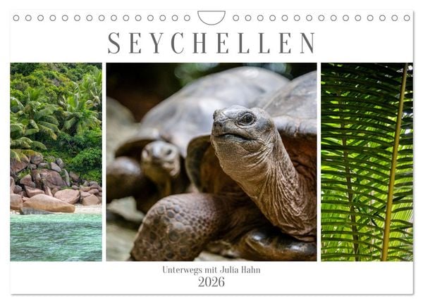 Produktbild: Seychellen - unterwegs mit Julia Hahn (Wandkalender 2026 DIN A4 quer), CALVENDO Monatskalender