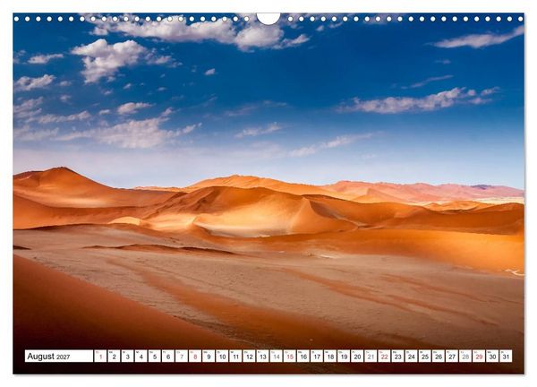 Produktbild: Namibia - Farben und Licht (Wandkalender 2027 DIN A3 quer), CALVENDO Monatskalender