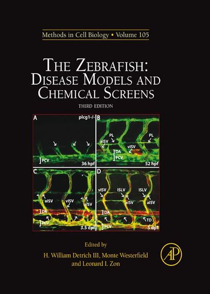 Produktbild: The Zebrafish: Disease Models and Chemical Screens