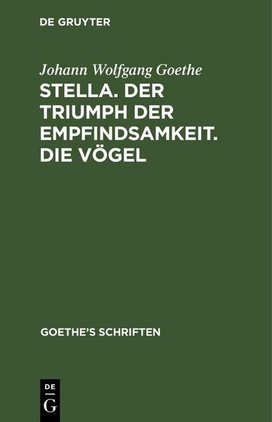 Produktbild: [Stella. Der Triumph der Empfindsamkeit. Die V&ouml;gel]