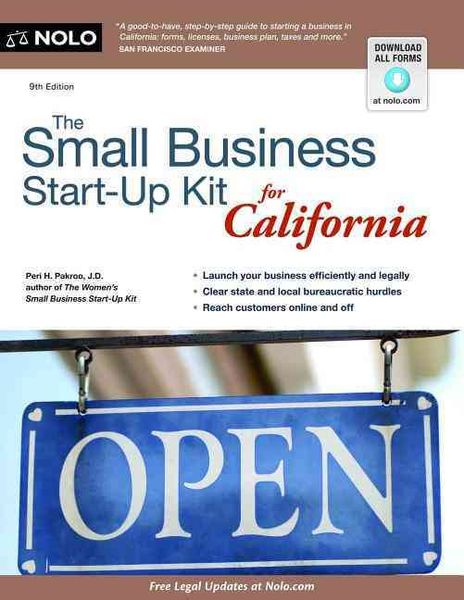 Produktbild: The Small Business Start-Up Kit for California