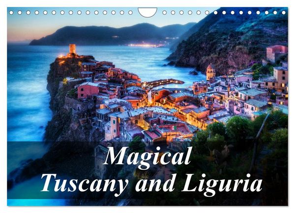 Produktbild: Magical Tuscany and Liguria (Wall Calendar 2026 DIN A4 landscape), CALVENDO 12 Month Wall Calendar