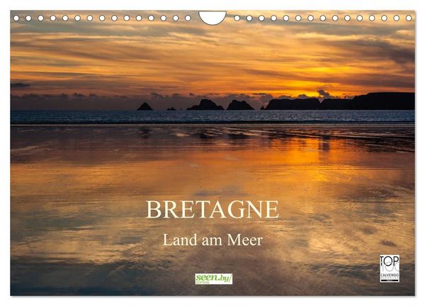 Produktbild: Bretagne - Land am Meer (Wandkalender 2026 DIN A4 quer), CALVENDO Monatskalender
