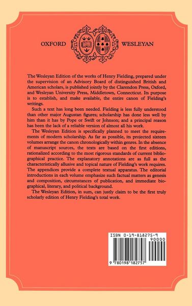 Produktbild: Henry Fielding Miscellanies Volume 3