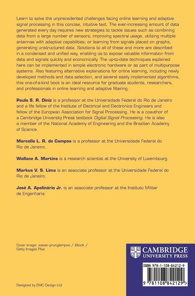 Produktbild: Online Learning and Adaptive Filters