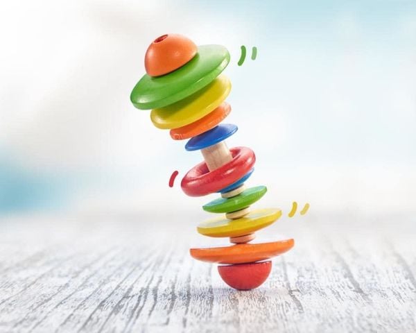 Produktbild: Schmidt Spiele - Selecta - Tondelli, rollender Greifling, 12 cm