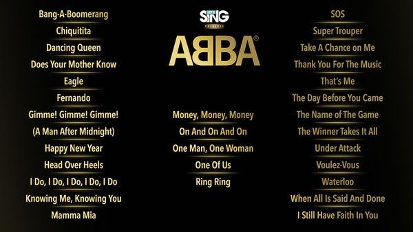 Produktbild: Let's Sing ABBA