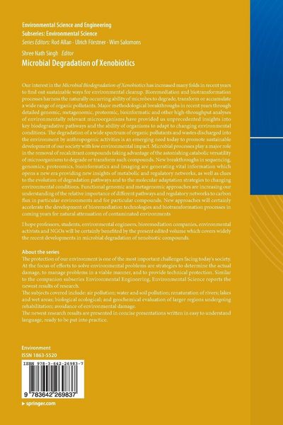 Produktbild: Microbial Degradation of Xenobiotics